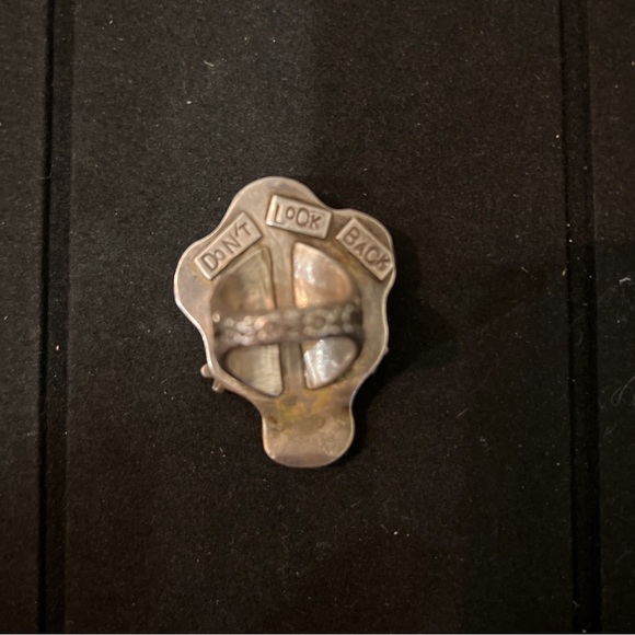 Sweetbird Studio Sterling Silver Learn And Move On Ring 6.75 - Picture 3 of 8